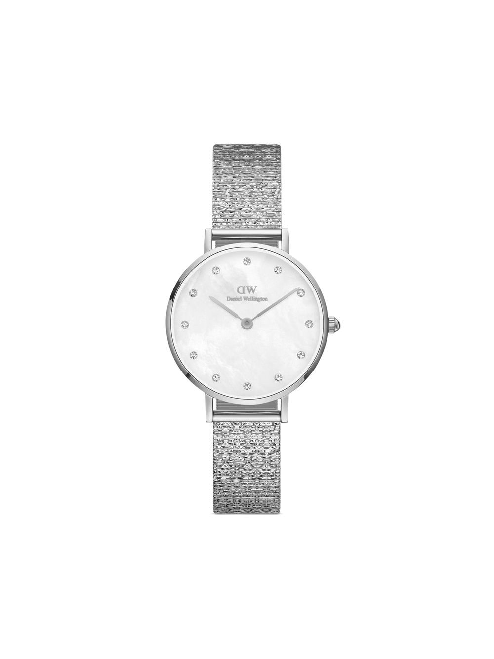 Daniel Wellington Petite Pressed Studio Lumine 28mm - White von Daniel Wellington