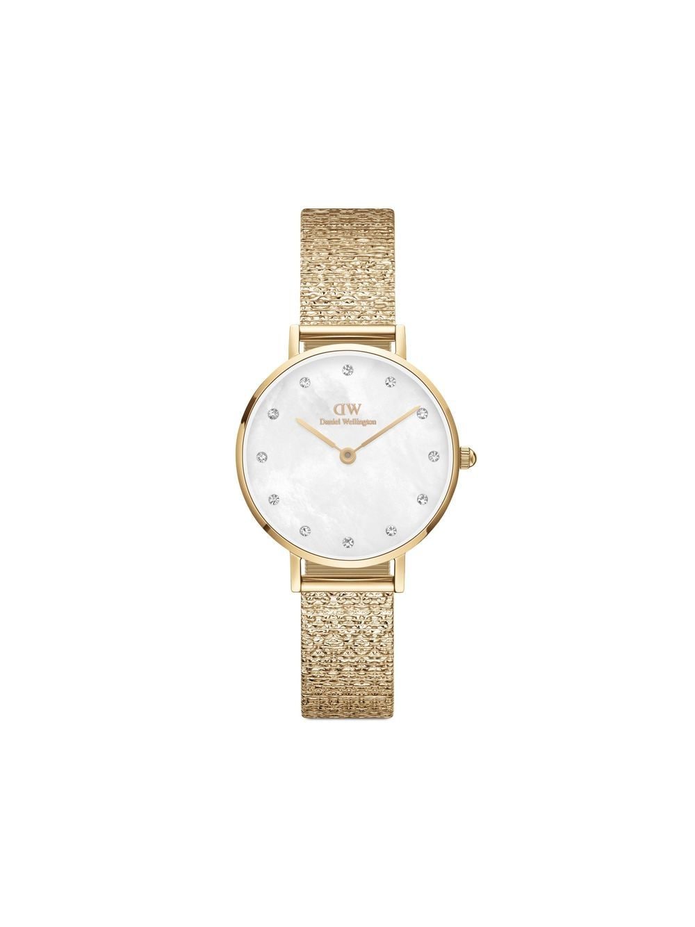 Daniel Wellington Petite Pressed Studio Lumine 28mm - White von Daniel Wellington