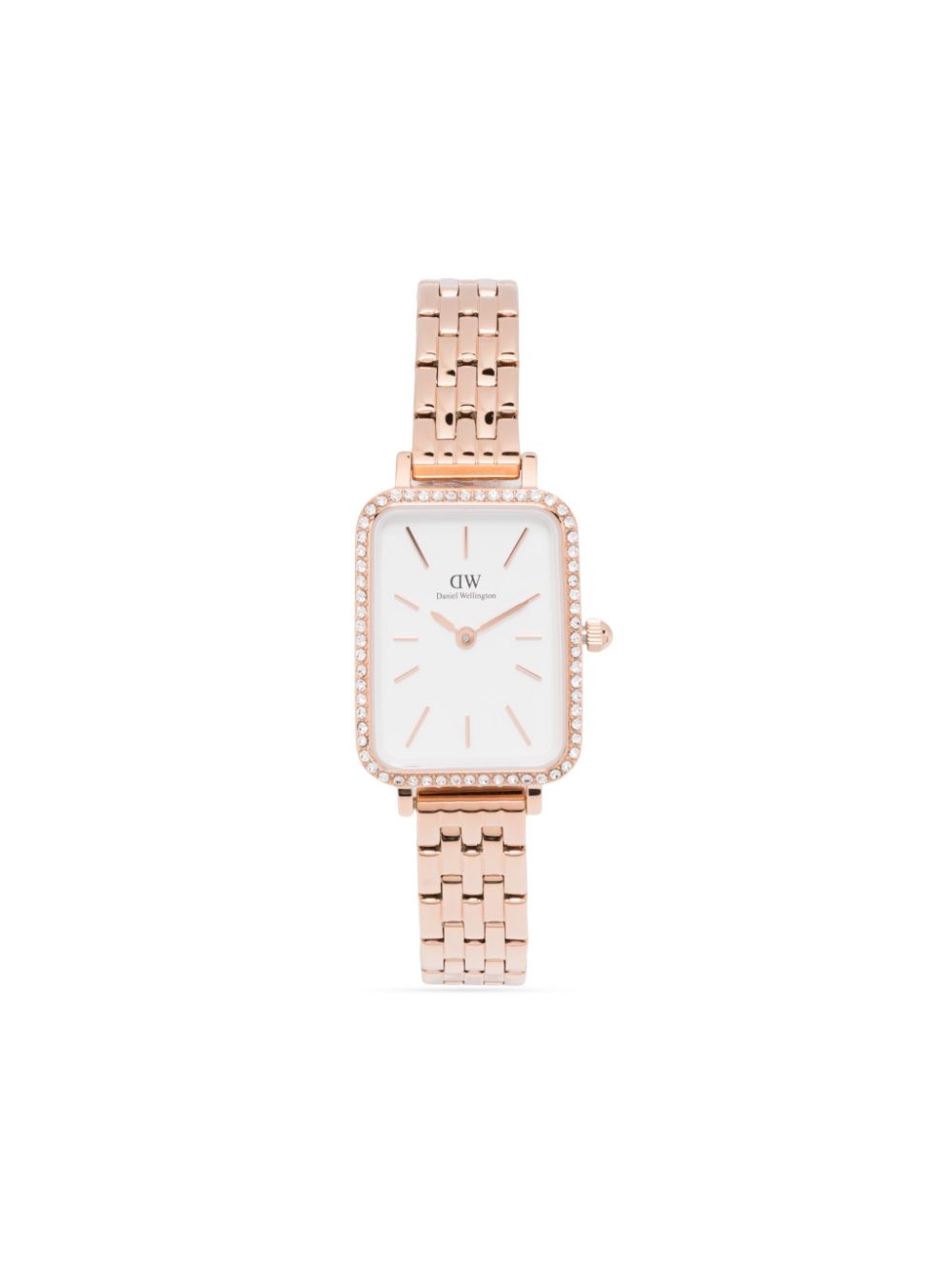 Daniel Wellington Quadro 26mm - White von Daniel Wellington