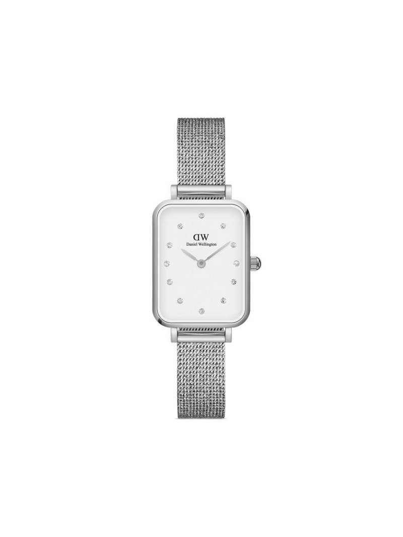 Daniel Wellington Quadro Pressed Studio Lumine 26mm - White von Daniel Wellington