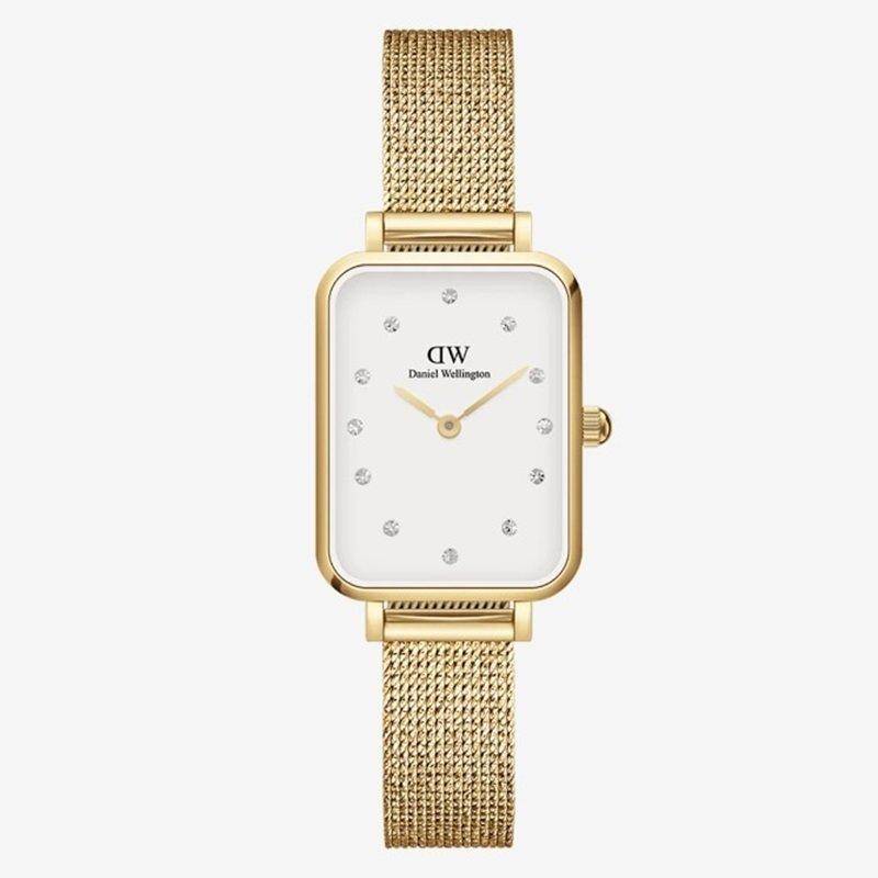 Dw00100599 Quadro Lumine Evergold Damen  ONE SIZE von Daniel Wellington