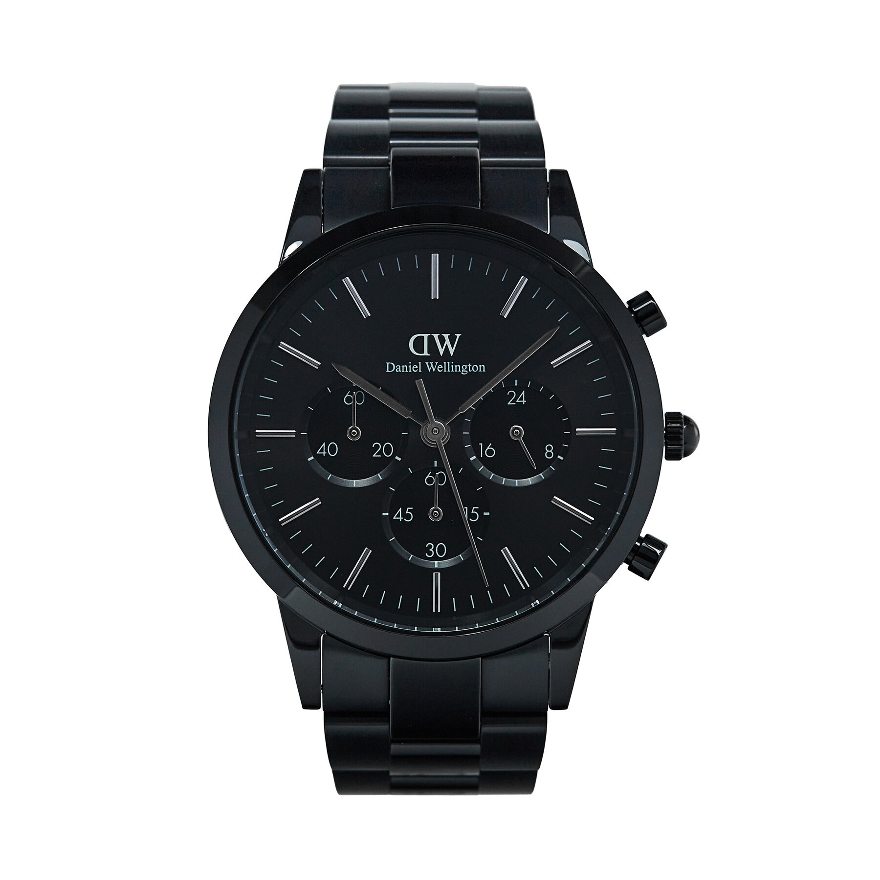 Uhr Daniel Wellington Iconic Chronograph Link Onyx DW00100642 Schwarz von Daniel Wellington