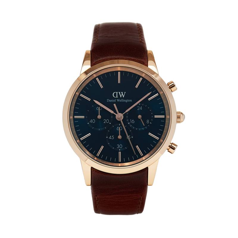 Uhr Daniel Wellington Iconic Chronograph St Mawes Arctic DW00100639 Braun von Daniel Wellington