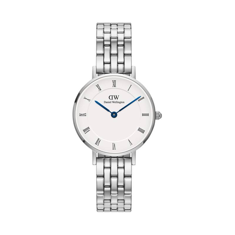 Uhr Daniel Wellington Petite Roman Numerals 5-Link DW00100685 Silberfarben von Daniel Wellington