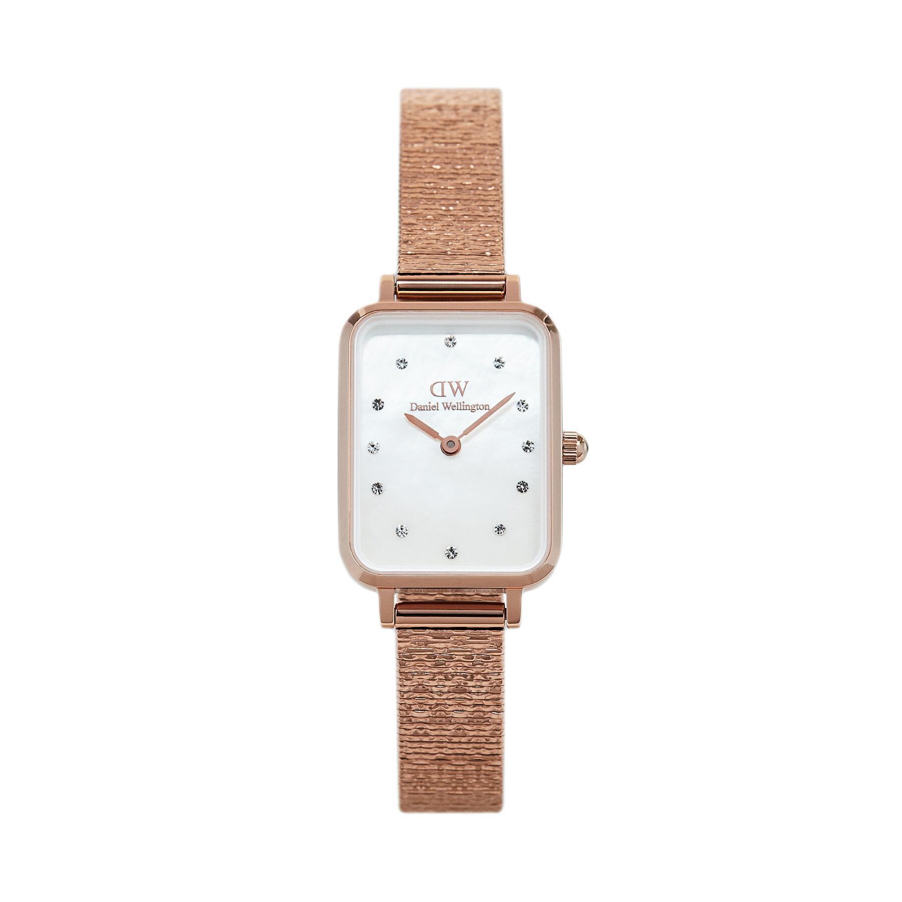 Uhr Daniel Wellington Quadro Lumine Pressed Piano DW00100578 Goldfarben von Daniel Wellington