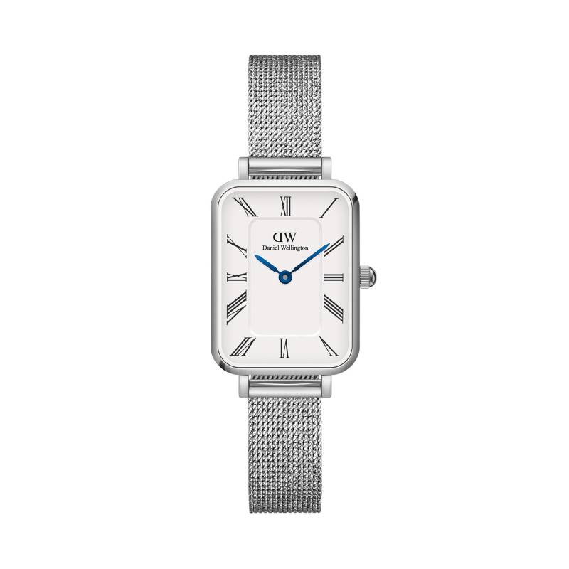 Uhr Daniel Wellington Quadro Roman Numerals Sterling DW00100690 Silberfarben von Daniel Wellington