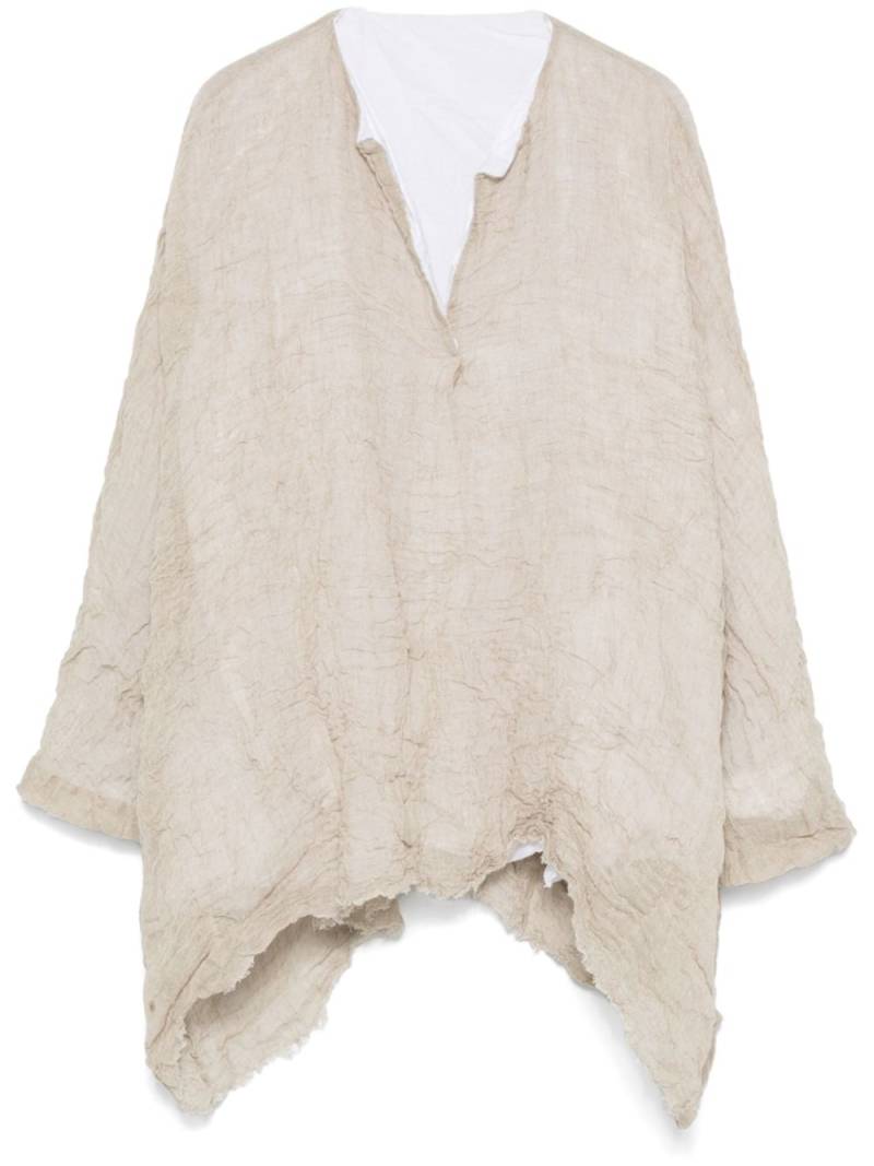 Daniela Gregis crinkled blouse - Neutrals von Daniela Gregis