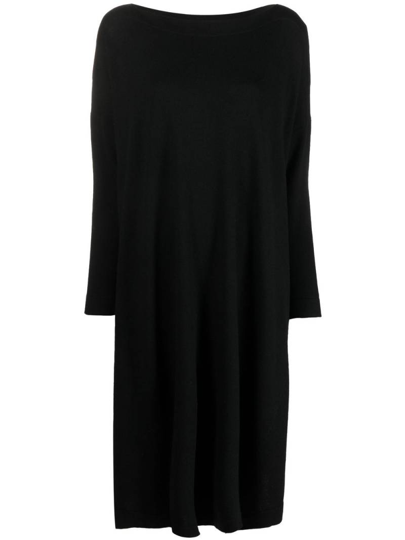 Daniela Gregis flared knitted dress - Black von Daniela Gregis