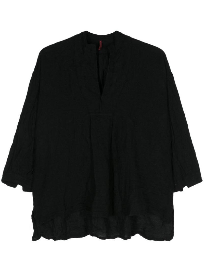 Daniela Gregis long-sleeves wool blouse - Black von Daniela Gregis