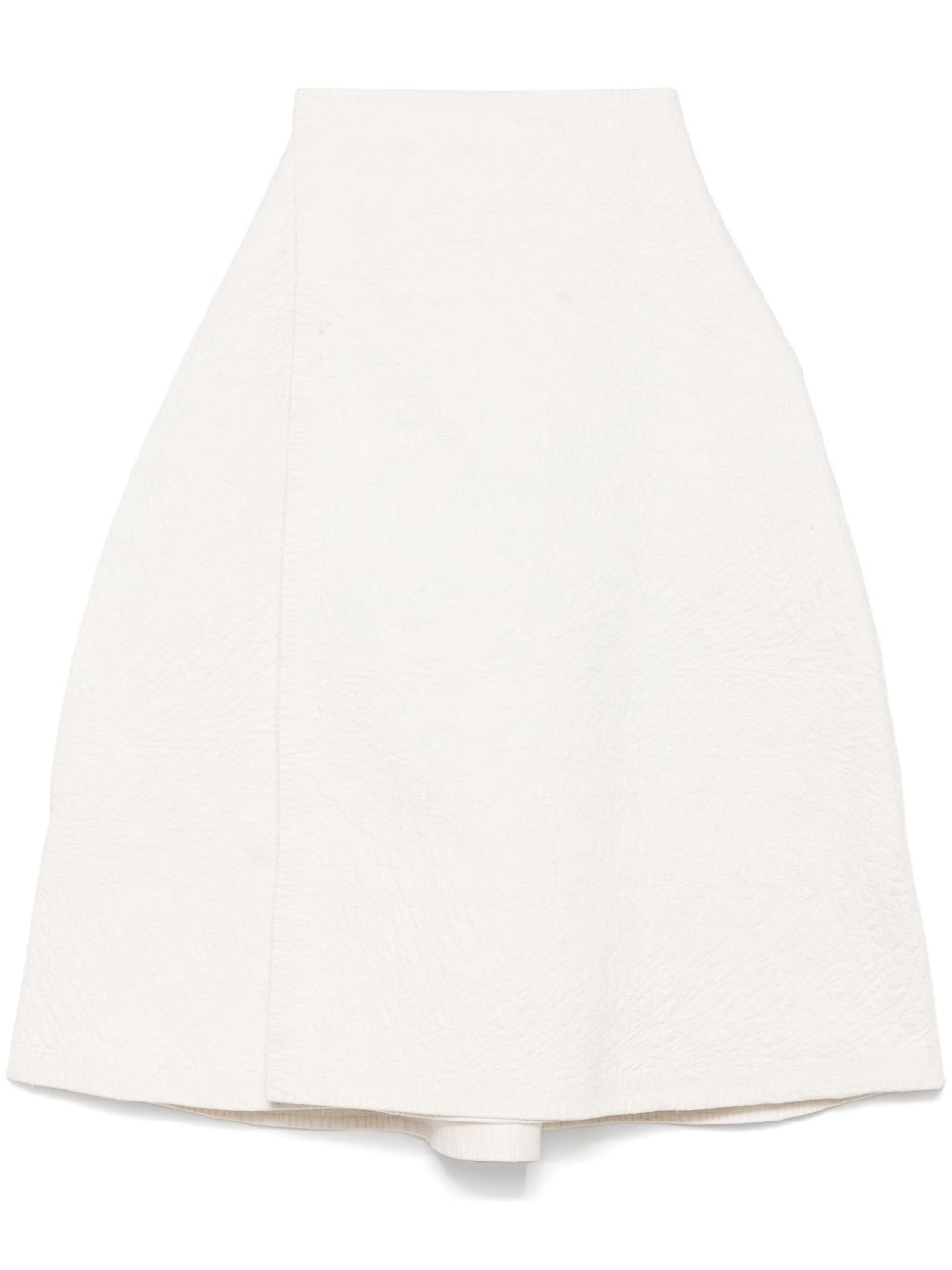 Daniela Gregis quilted midi skirt - White von Daniela Gregis