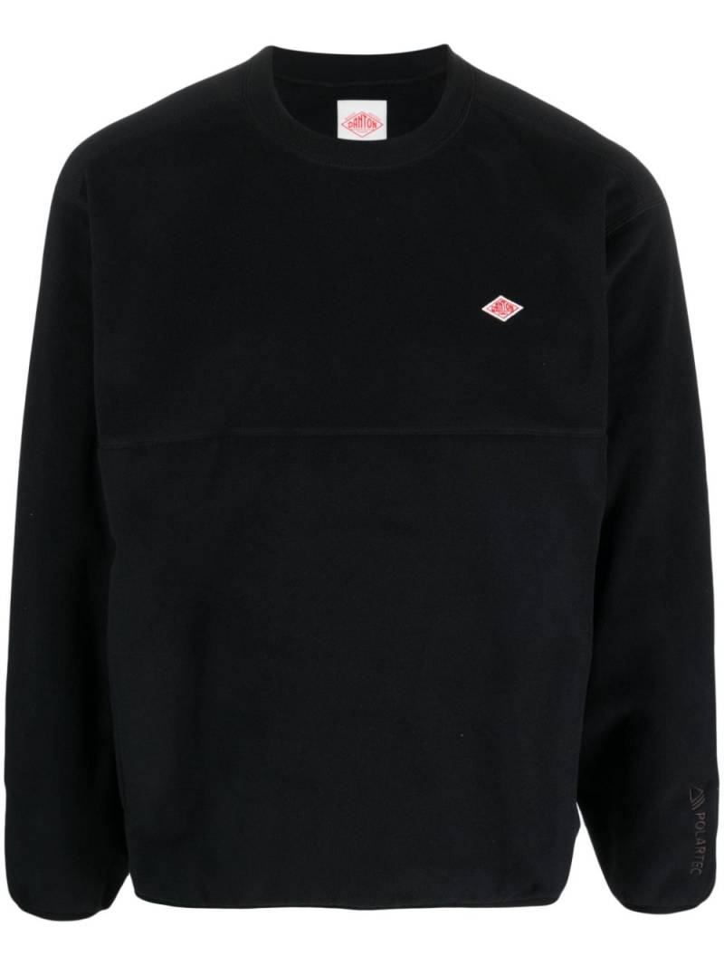 Danton crew-neck Polartec fleece sweatshirt - Black von Danton