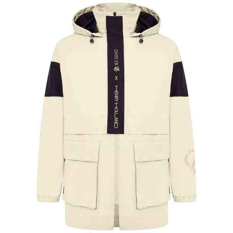 Illude Jacke, Wasserfest Herren Offwhite L von Dare 2B