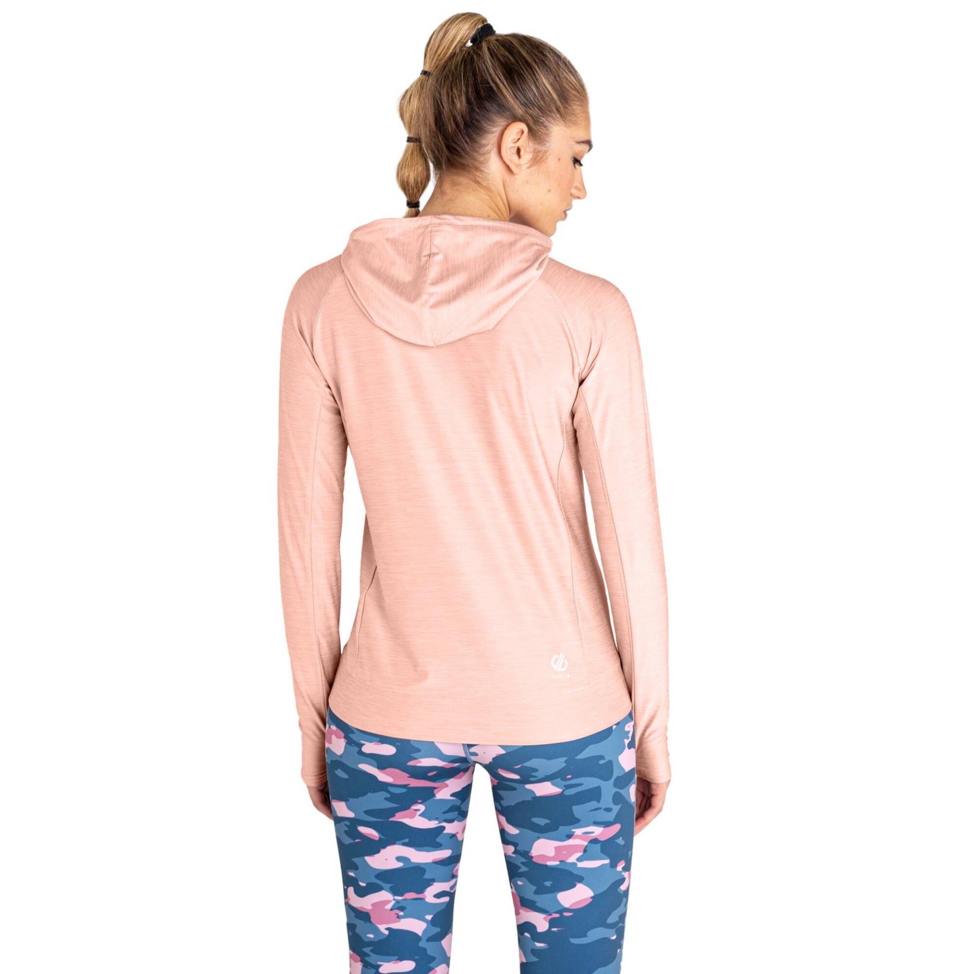 Kapuzenpullover Sprint City Besonders Leicht Damen Pink 38 von Dare 2B