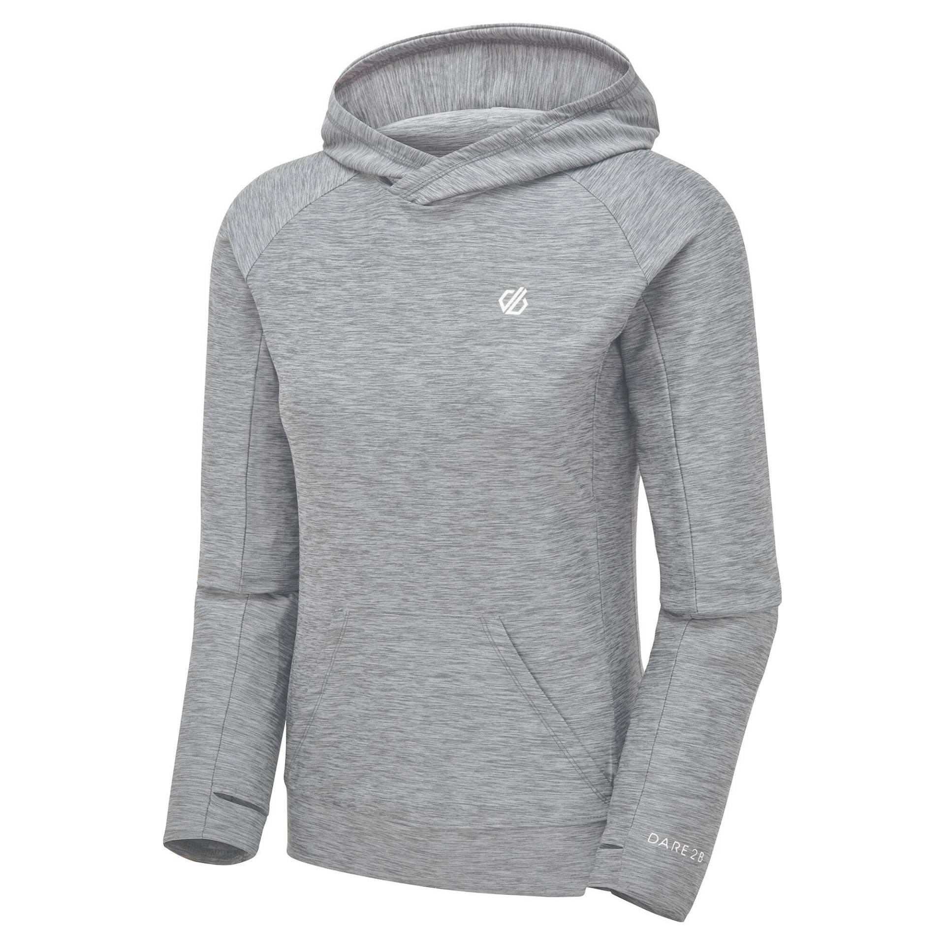 Dare 2B - Laura Whitmore Sprint City Kapuzenpullover Leicht, für Damen, Grau, Größe 44 von Dare 2B