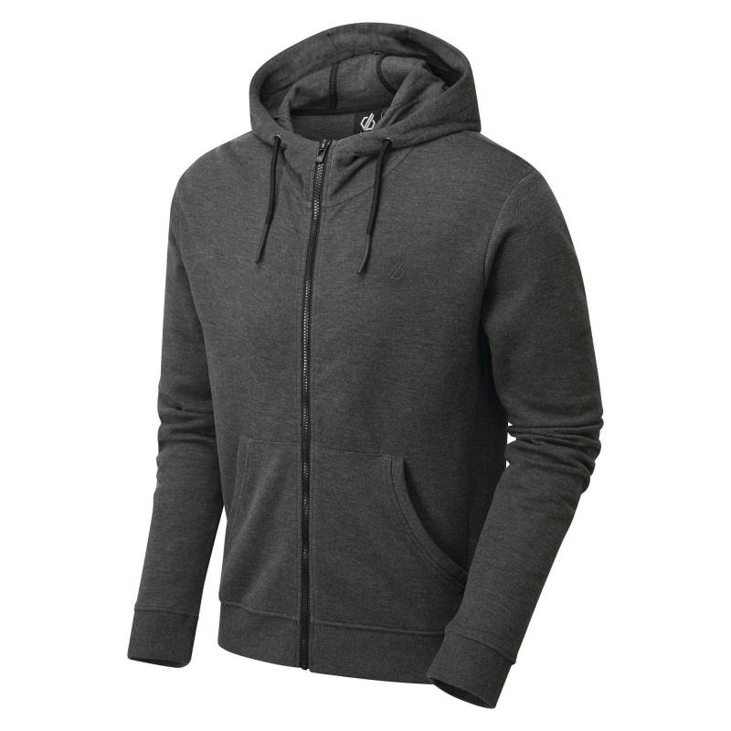 Modulus Hoodie Mit Durchgehendem Reißverschluss Herren Grau XXS von Dare 2B