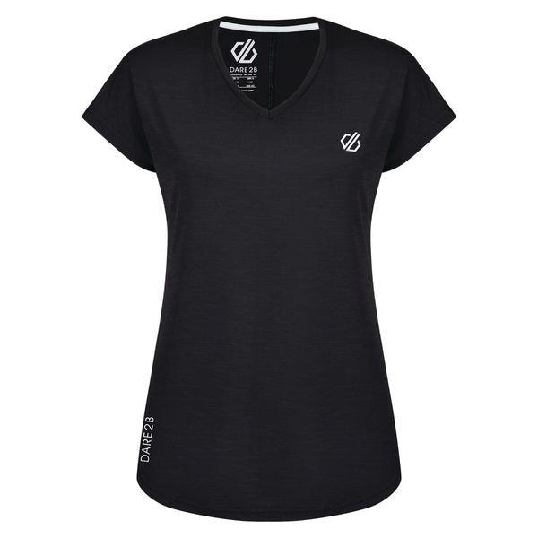 Sporttshirt Damen Schwarz 38 von Dare 2B