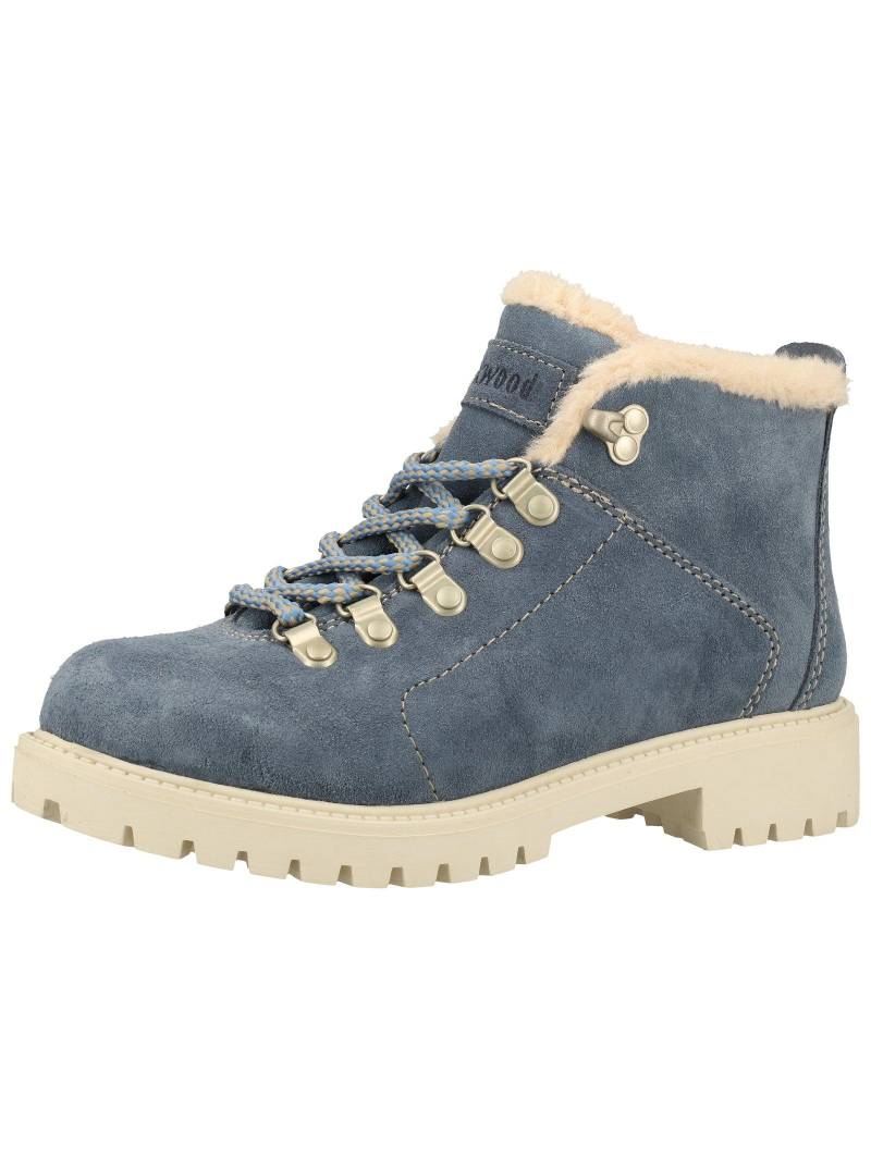 Stiefelette Damen Blau 37 von Darkwood