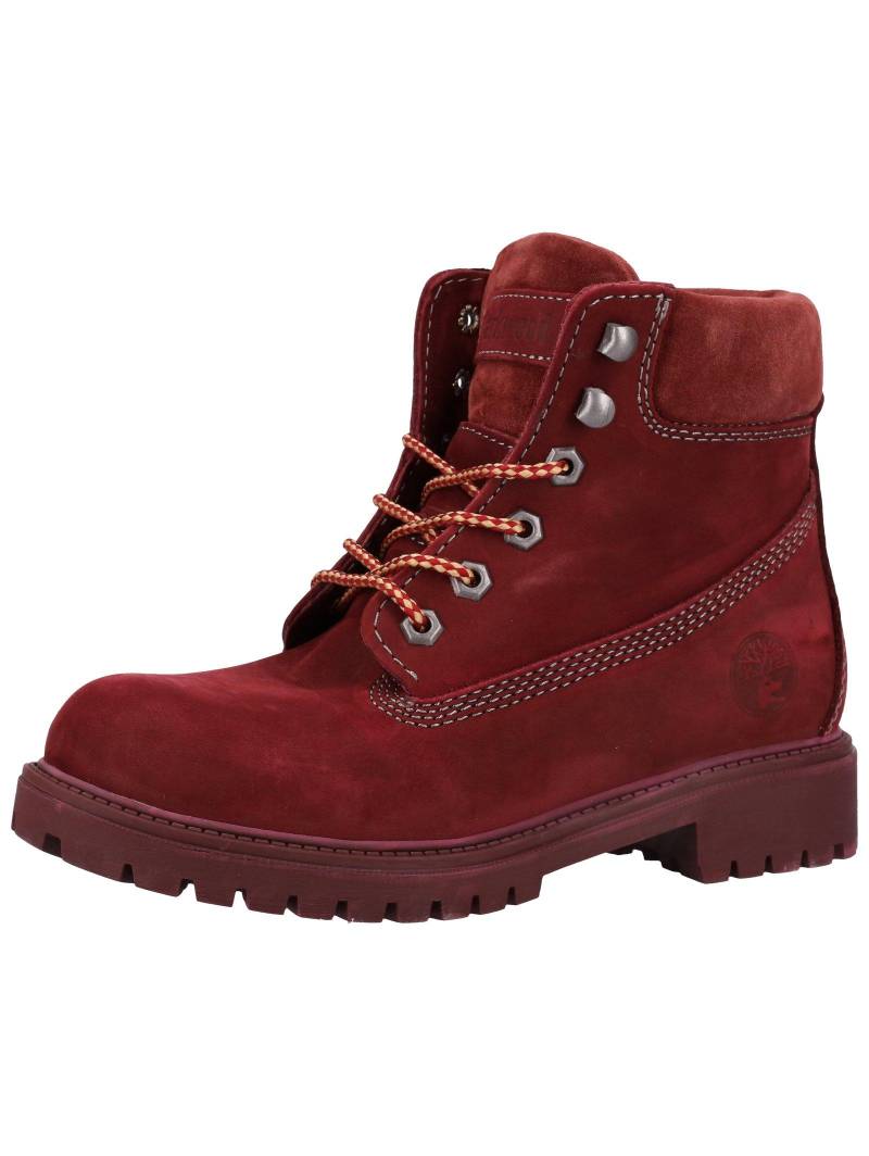 Stiefelette Damen Weinrot 37 von Darkwood