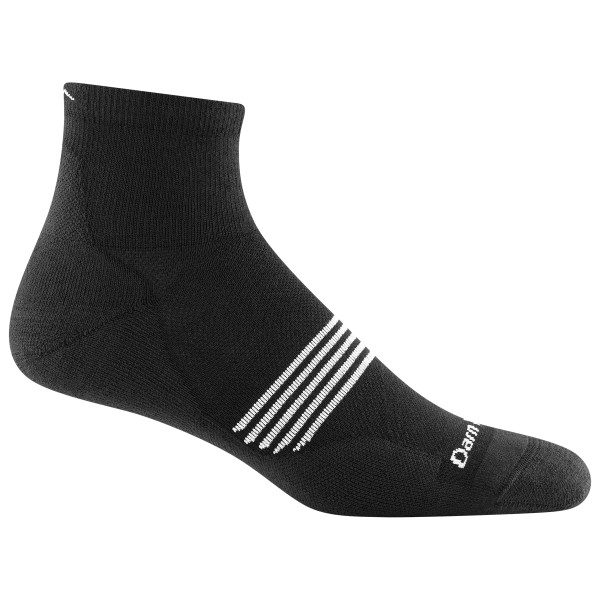 Darn Tough - Element 1/4 Lightweight With Cushion - Laufsocken Gr M;XXL schwarz von Darn Tough