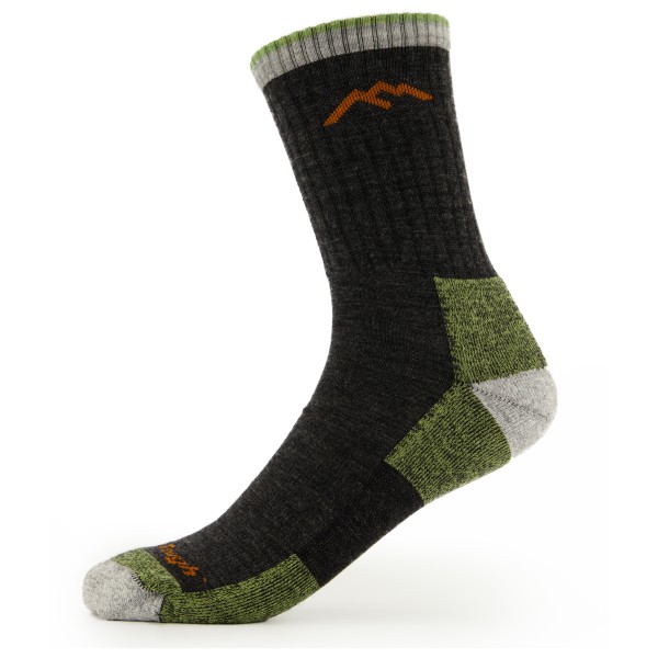 Darn Tough - Hiker Micro Crew Midweight With Cushion - Wandersocken Gr M schwarz von Darn Tough