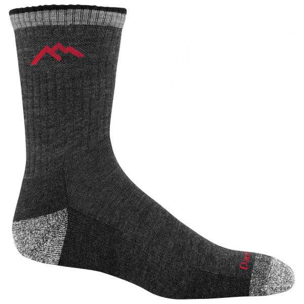 Darn Tough - Hiker Micro Crew Midweight With Cushion - Wandersocken Gr XL schwarz von Darn Tough