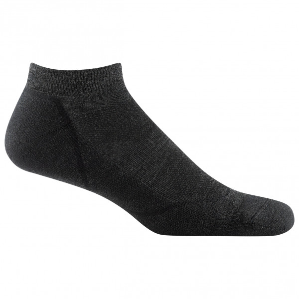 Darn Tough - Light Hiker No Show Lightweight with Cushion - Wandersocken Gr L schwarz von Darn Tough