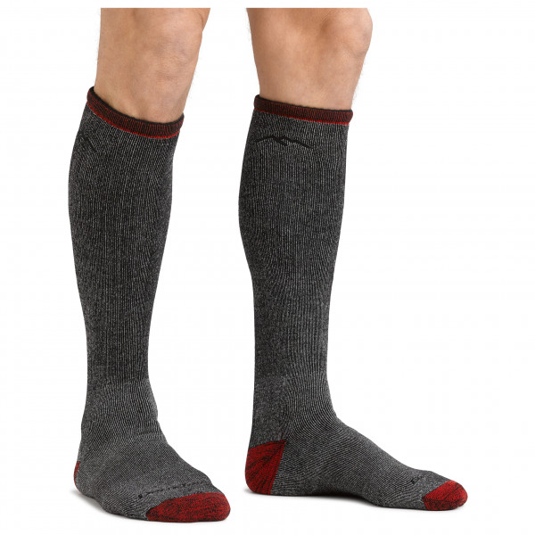 Darn Tough - Mountaineering OTC Heavyweight with Full Cushion - Wandersocken Gr L;M;S;XL;XXL grau von Darn Tough