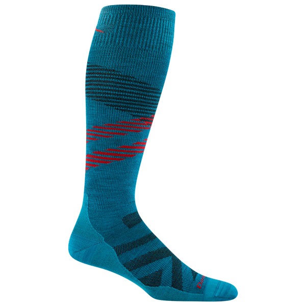 Darn Tough - Pennant RFL Over the Calf Ultra-Lightweight - Skisocken Gr L blau von Darn Tough