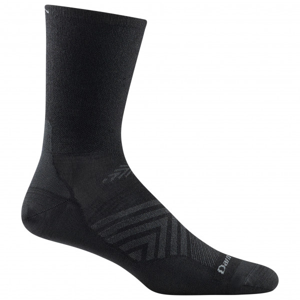 Darn Tough - Run Micro Crew Ultra-Lightweight - Laufsocken Gr XXL schwarz von Darn Tough