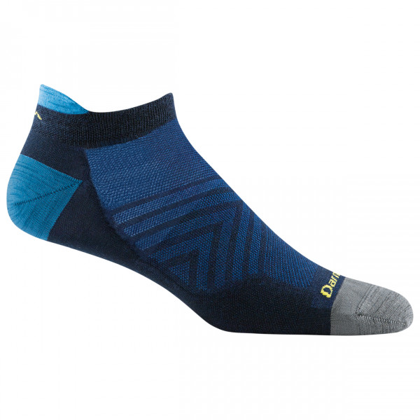 Darn Tough - Run No Show Tab Ultra-Lightweight - Laufsocken Gr L blau von Darn Tough