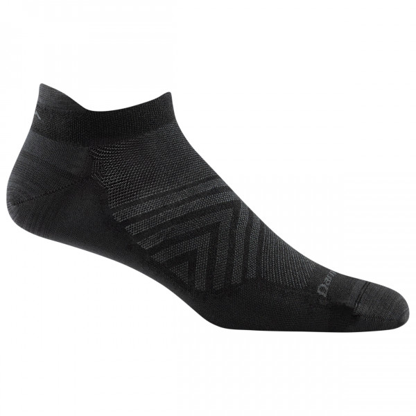 Darn Tough - Run No Show Tab Ultra-Lightweight - Laufsocken Gr L schwarz von Darn Tough