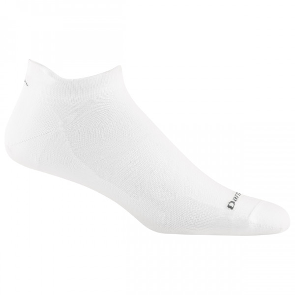 Darn Tough - Run No Show Tab Ultra-Lightweight - Laufsocken Gr L weiß von Darn Tough