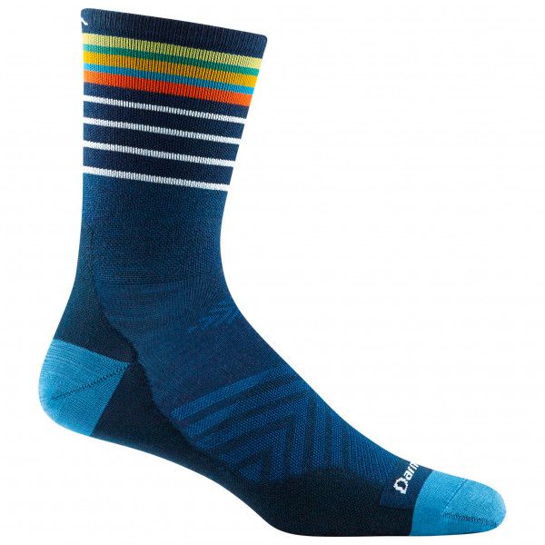 Darn Tough - Stride Micro Crew Ultra-Lightweight - Laufsocken Gr L blau von Darn Tough