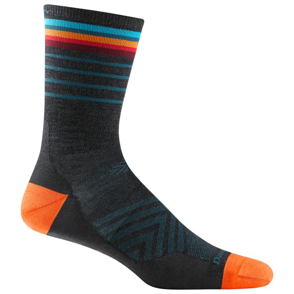 Darn Tough - Stride Micro Crew Ultra-Lightweight - Laufsocken Gr L schwarz von Darn Tough