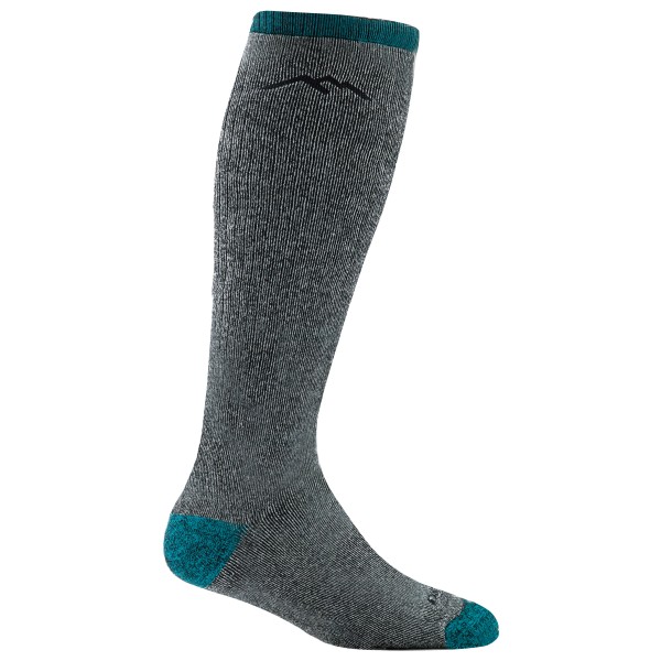 Darn Tough - Women's Mountaineering OTC Heavyweight w. Cushion - Wandersocken Gr L;M;S grau von Darn Tough