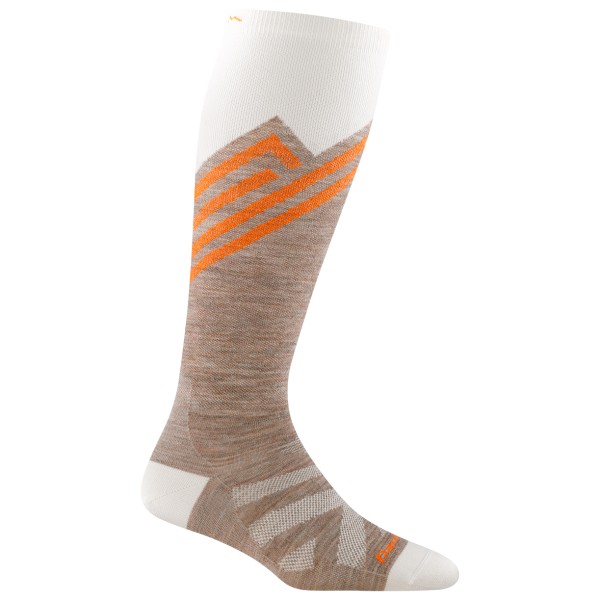 Darn Tough - Women's Peaks RFL Over the Calf Ultra-Lightweight - Skisocken Gr L braun von Darn Tough