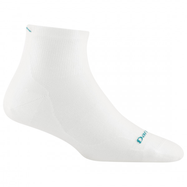 Darn Tough - Women's Run 1/4 Ultra-Lightweight - Laufsocken Gr M weiß von Darn Tough