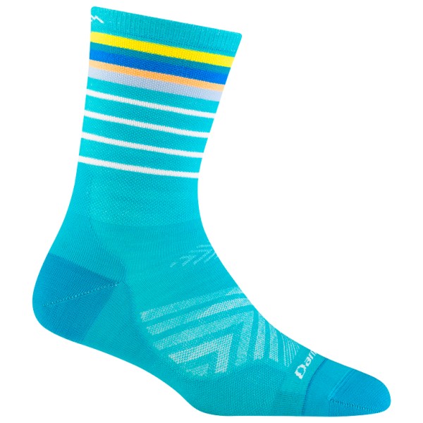 Darn Tough - Women's Stride Micro Crew Ultra Lightweight - Laufsocken Gr L türkis von Darn Tough