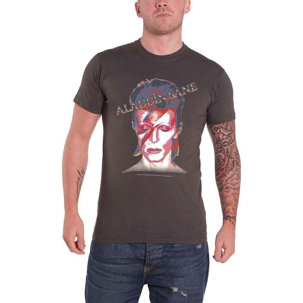 Aladdin Sane Tshirt Damen Grau XL von David Bowie