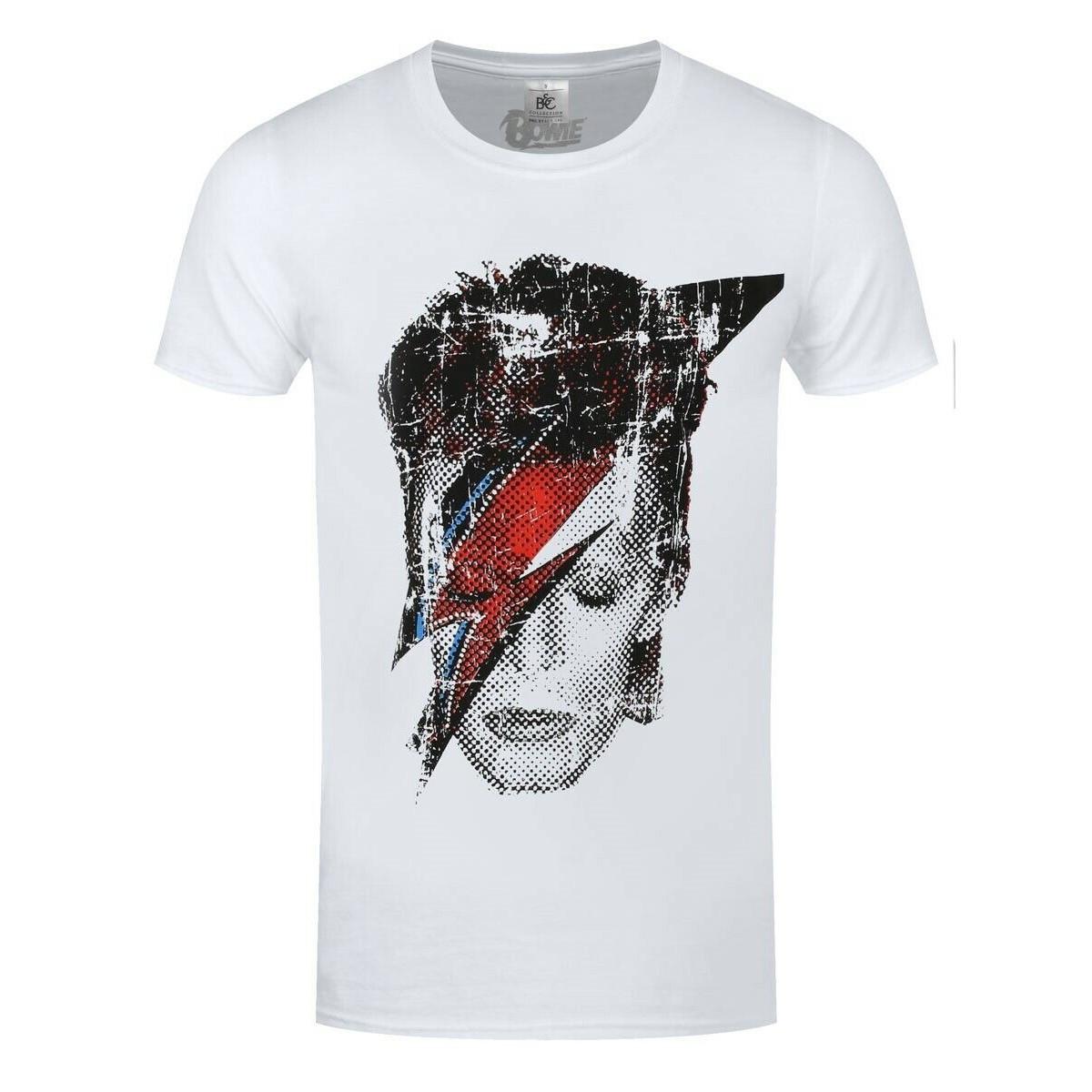 Aladdin Sane Tshirt Damen Weiss L von David Bowie