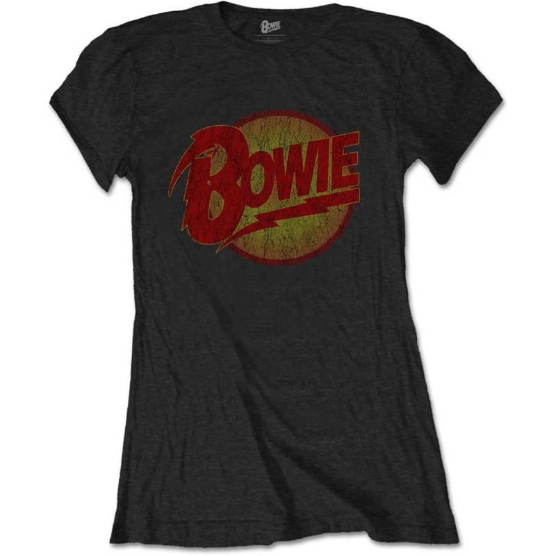 David Bowie - Diamond Dogs TShirt, für Damen, Schwarz, Größe XS von David Bowie