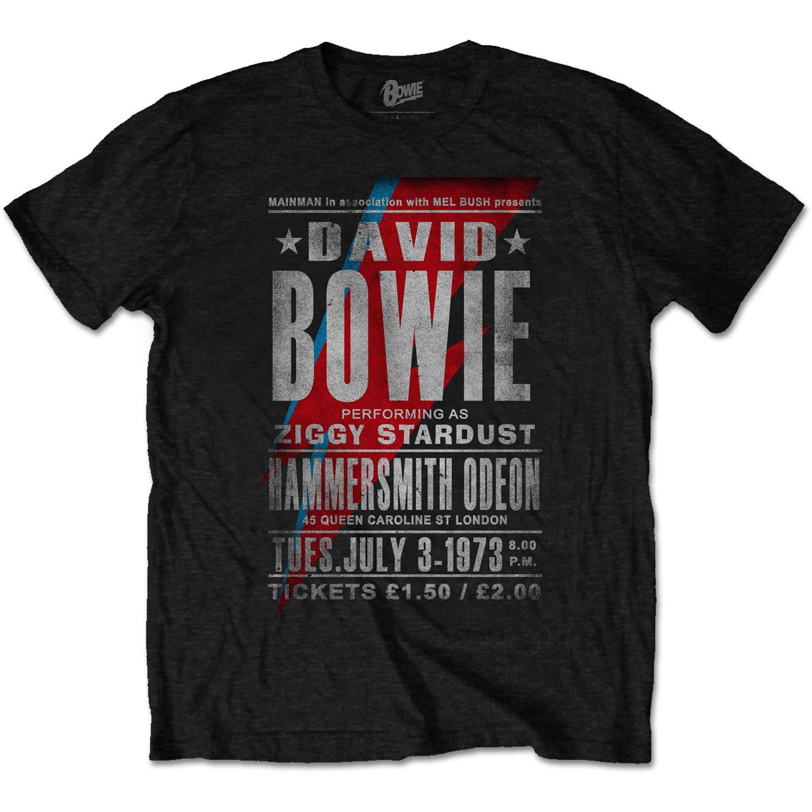 David Bowie - Hammersmith Odeon TShirt, für Damen, Schwarz, Größe S von David Bowie