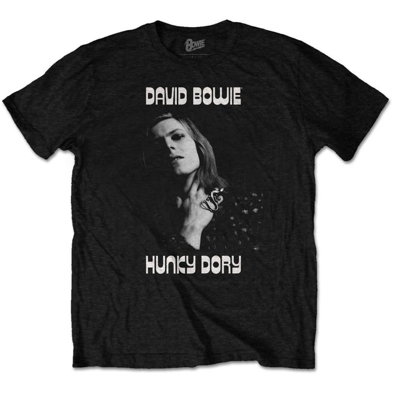 Hunky Dory 1 Tshirt Damen Schwarz XXL von David Bowie