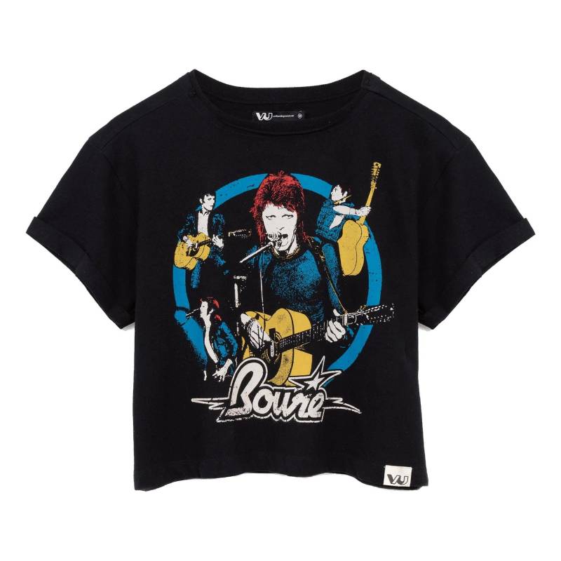 David Bowie - kurzes TShirt, für Damen, Schwarz, Größe XXL von David Bowie