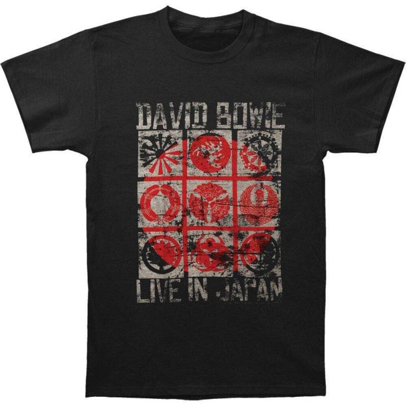 Live In Japan Tshirt Damen Schwarz L von David Bowie