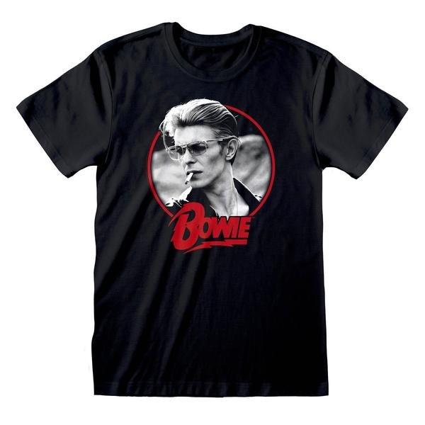 Smoking Tshirt Damen Schwarz S von David Bowie