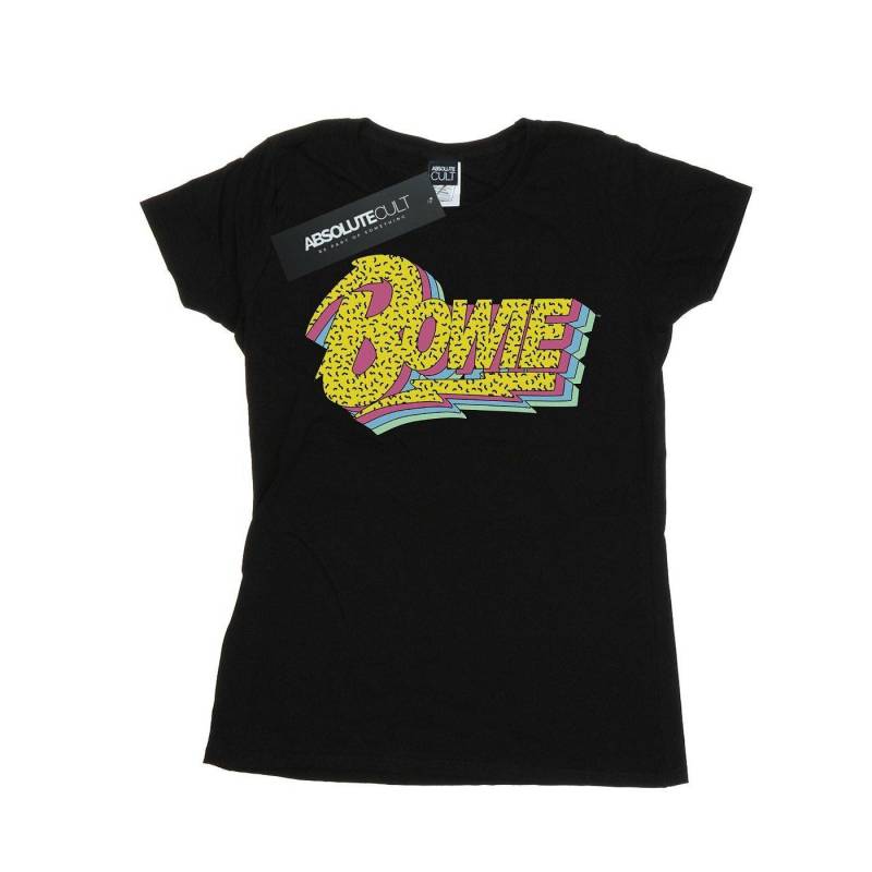 David Bowie - 90s TShirt, für Damen, Schwarz, Größe XXL von David Bowie