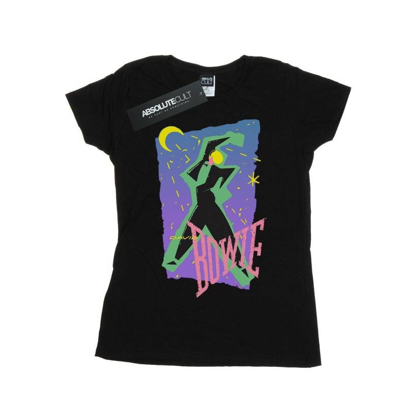 Moonlight Dance Tshirt Damen Schwarz M von David Bowie