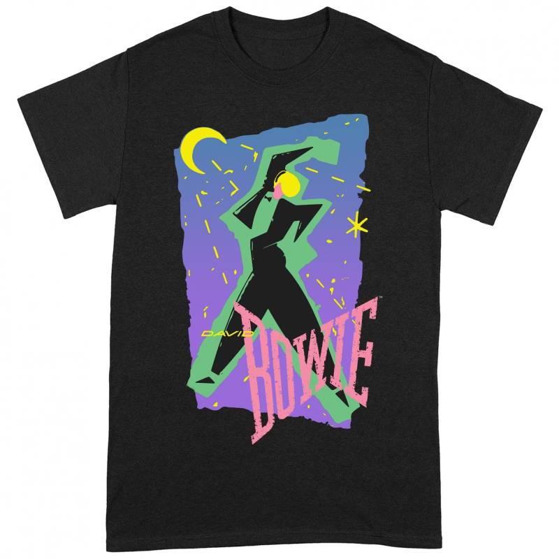 Moonlight Dance Tshirt Herren Schwarz 3XL von David Bowie