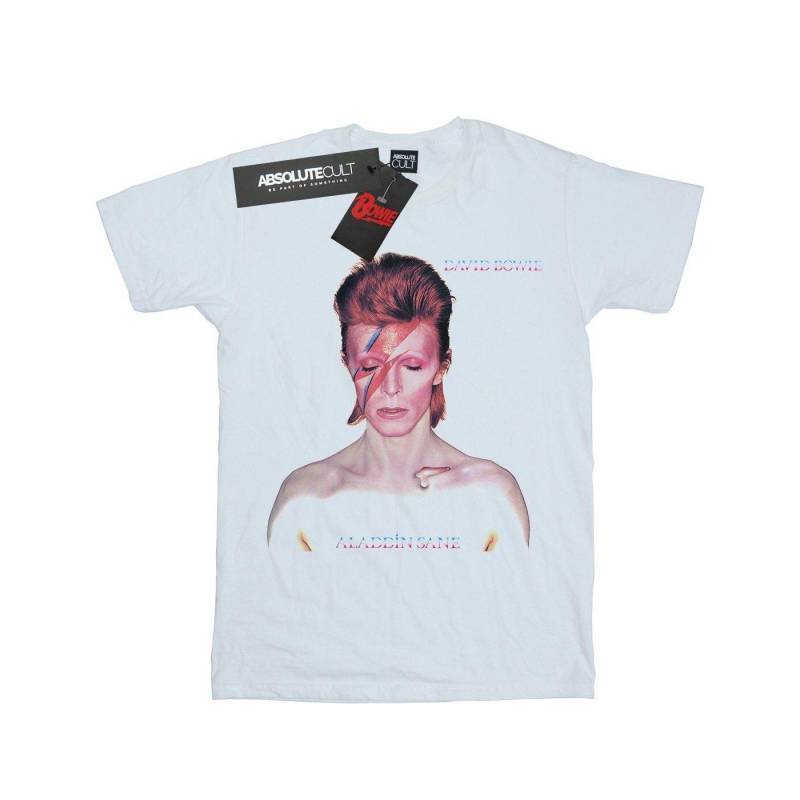 My Love For You Tshirt Jungen Weiss 104 von David Bowie